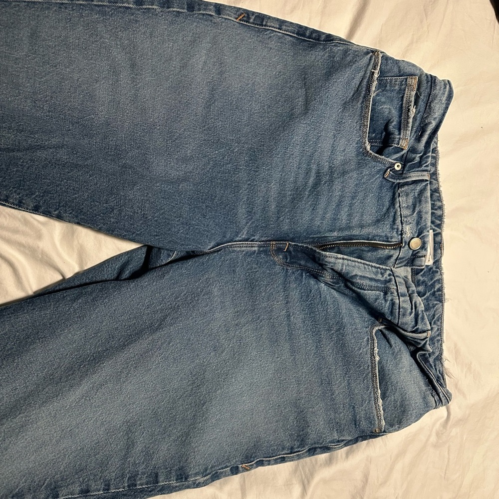 Good American Boyfriend Twist Slit Size 15